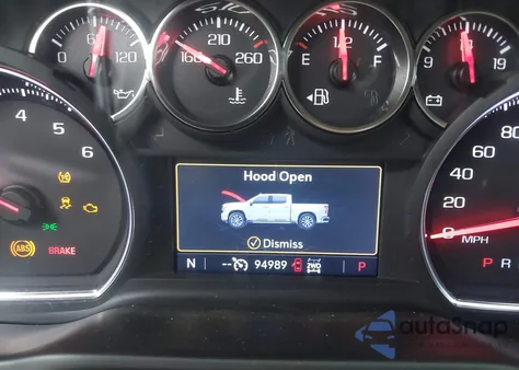 2019 Chevrolet Silverado 1500 Rst z USA, uszkodzony, nr VIN 1GCRYEED1KZ316689